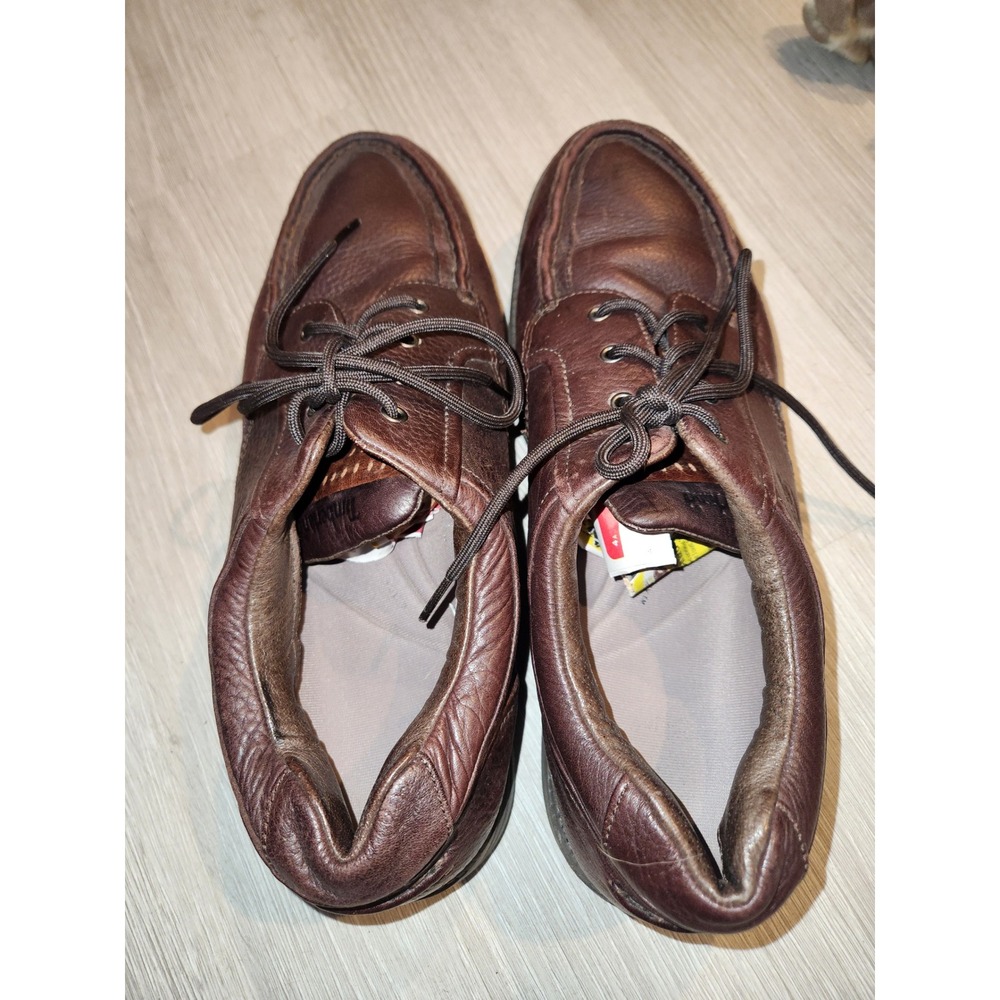 Timberland Brown Leather Active Comfort Technology Moc Toe Oxfords 47032 15M - Picture 5 of 6